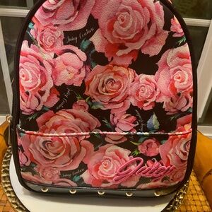 Juicy Couture In Bloom Rose Small Backpack - NWT
